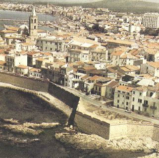 Alghero dall'alto